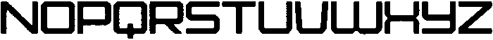 Croxed Rounded Rough otf (400) Font LOWERCASE