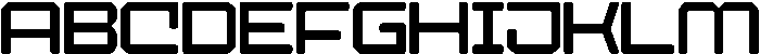 Croxed Rounded otf (400) Font UPPERCASE