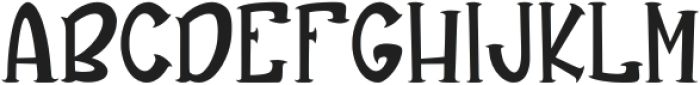 CrucioRegular otf (400) Font UPPERCASE