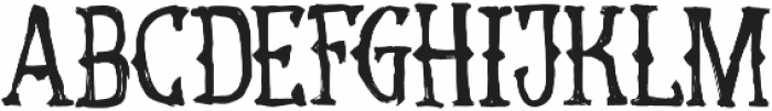 Crude Legacy otf (400) Font UPPERCASE