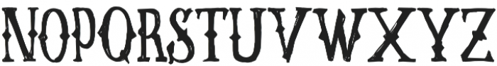 Crude Legacy otf (400) Font UPPERCASE