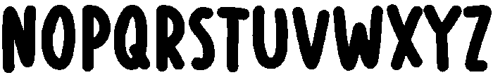 Cruise Regular otf (400) Font UPPERCASE