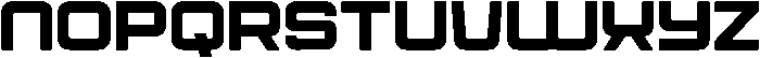 Cruise Regular otf (400) Font UPPERCASE