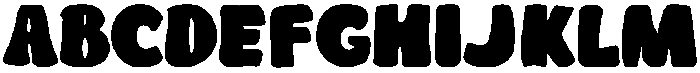 Crumfy Regular otf (400) Font UPPERCASE