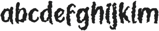 CrumpleTypeRegular otf (400) Font LOWERCASE