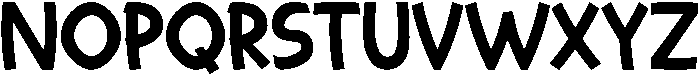 Crunchy otf (400) Font LOWERCASE