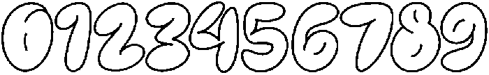 Crustte Bubbly otf (400) Font OTHER CHARS