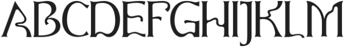 Crypick-Serif otf (400) Font UPPERCASE