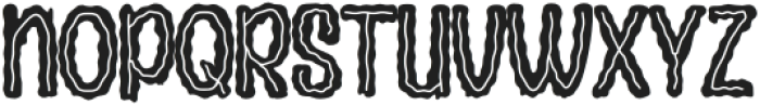Cryptic Monster Inline otf (400) Font LOWERCASE