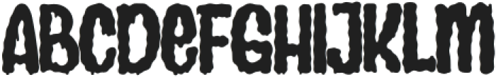 CrypticMonster-Regular otf (400) Font UPPERCASE