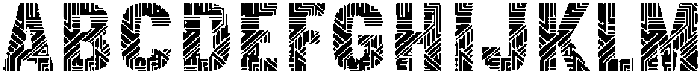 Crypto Regular otf (400) Font UPPERCASE