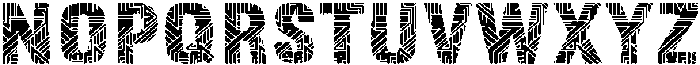 Crypto Regular otf (400) Font LOWERCASE