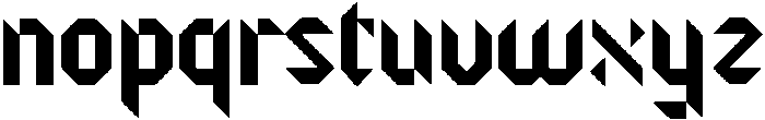 Crypto Regular otf (400) Font LOWERCASE