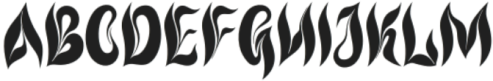 Cryptype Gothic Regular otf (400) Font UPPERCASE