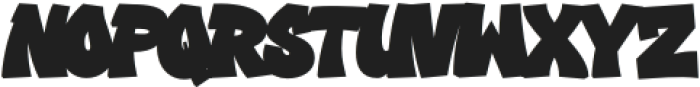 Crysh Graffiti Regular otf (400) Font LOWERCASE