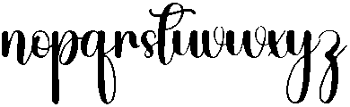 Crystal Regular otf (400) Font LOWERCASE