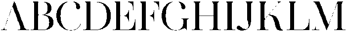 CrystalMirageSerif otf (400) Font UPPERCASE