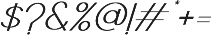 croiscella-Italic otf (400) Font OTHER CHARS
