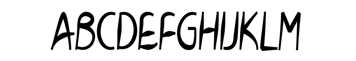 Crackhaus-CondensedRegular Font UPPERCASE