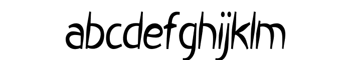 Crackhaus-CondensedRegular Font LOWERCASE