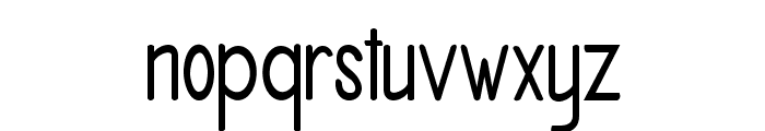 Crenshaw-CondensedBold Font LOWERCASE