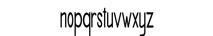 Crenshaw-ExtracondensedBold Font LOWERCASE