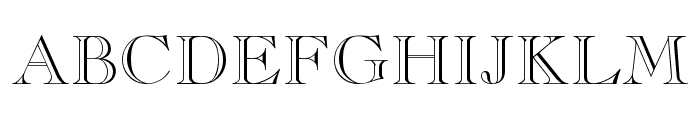 Crescent Font UPPERCASE