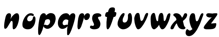 Crest Italic Font LOWERCASE