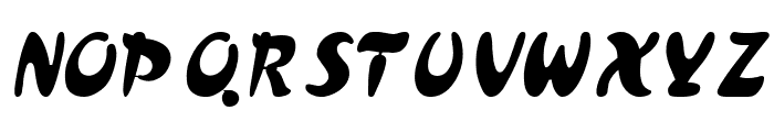 Crest Thin Italic Font UPPERCASE
