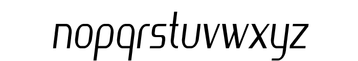 Crevil-CondensedRegular Font LOWERCASE