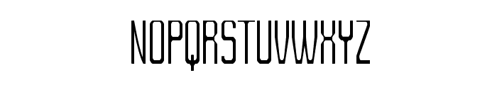 Crevio-CondensedRegular Font UPPERCASE