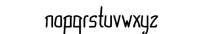 Cruddy-CondensedBold Font LOWERCASE