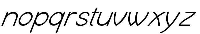 Crux-Italic Font LOWERCASE