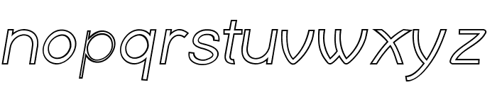 CruxOutline Font LOWERCASE