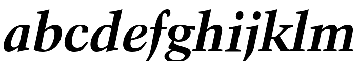 Crystal Bold Italic Font LOWERCASE