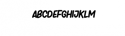 Cratoon Regular.ttf Font LOWERCASE