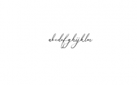 Creative Signature Font preview Font LOWERCASE