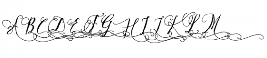 Crafty Script Alt 1 Font UPPERCASE