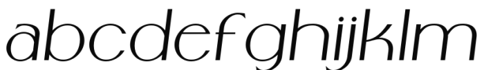 Crayond Bold Italic Font LOWERCASE