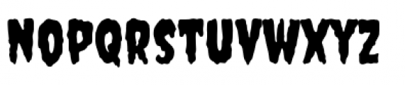 Creepster Pro Font LOWERCASE