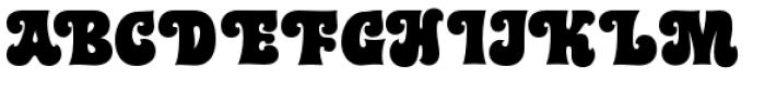 Cruz Swinger Font UPPERCASE