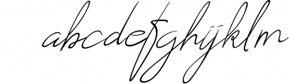 Creates - Pure Signature Font LOWERCASE