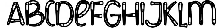 Creative Work - Modern Handcraft Font Font UPPERCASE
