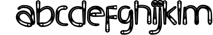 Creative Work - Modern Handcraft Font Font LOWERCASE