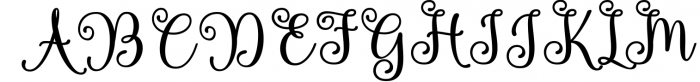 Cript&Serif Fonts Collection 6 Font UPPERCASE