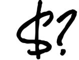Crispin - handwritten marker font 1 Font OTHER CHARS