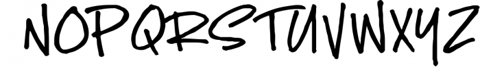Crispin - handwritten marker font 1 Font UPPERCASE