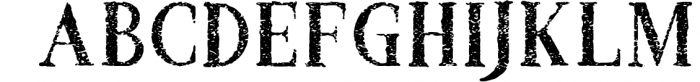 Croak Typeface Font LOWERCASE