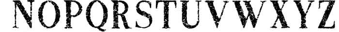 Croak Typeface Font LOWERCASE