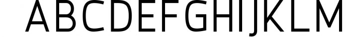 Crops - A Clean Sans Serif 1 Font UPPERCASE